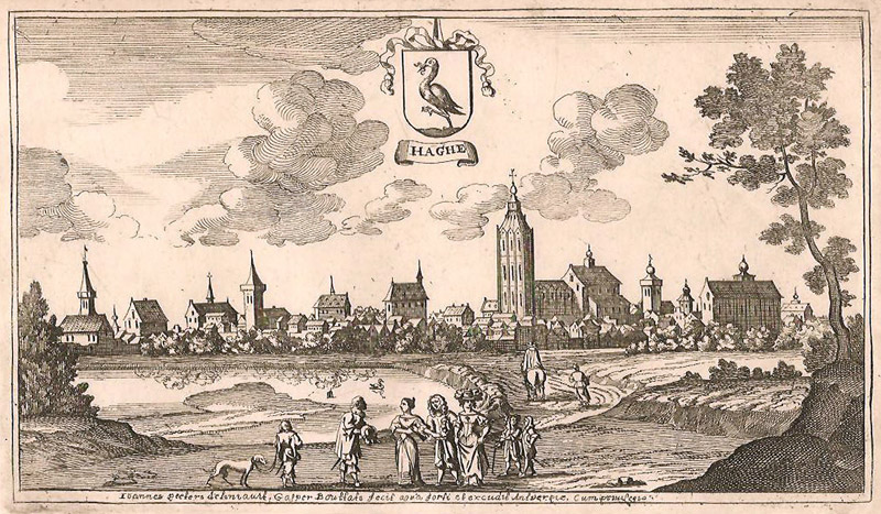 Gezicht op Den Haag 1674 Peeters